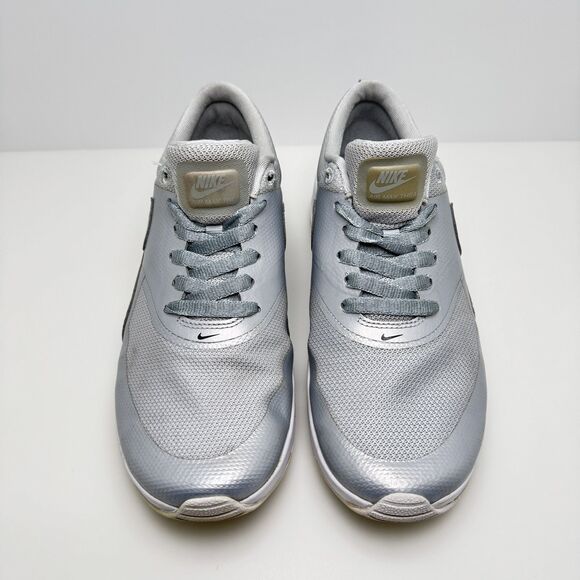 Nike Air Max Thea Metallic Silver Gray 820244-003 Size 7Y Youth / Women’s 8.5 - Picture 2 of 10